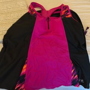 Sporty tanking plus size